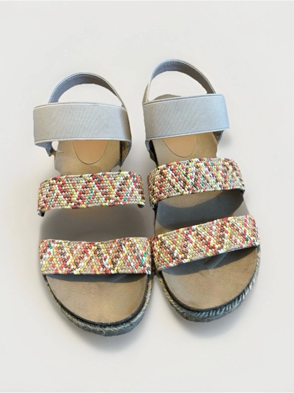 Maui Island Sandal Multicolor Woven Straps
